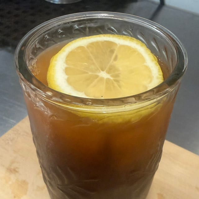 Thai Lemon Iced Tea.