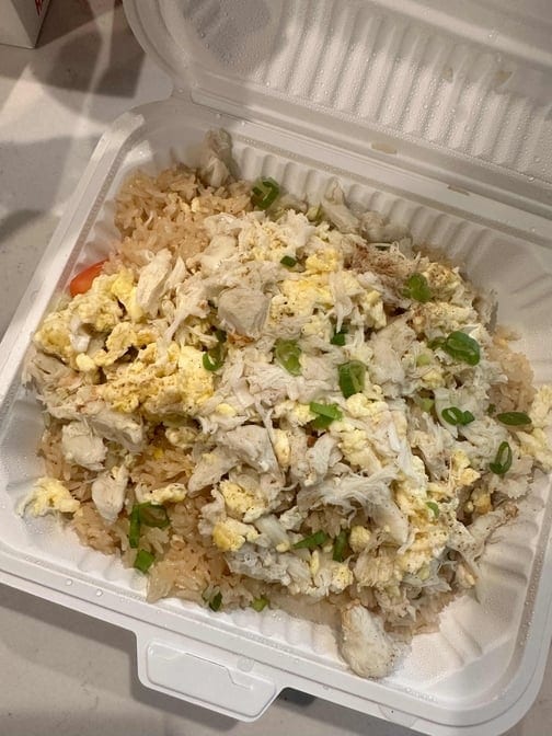 Crab Fried Rice.