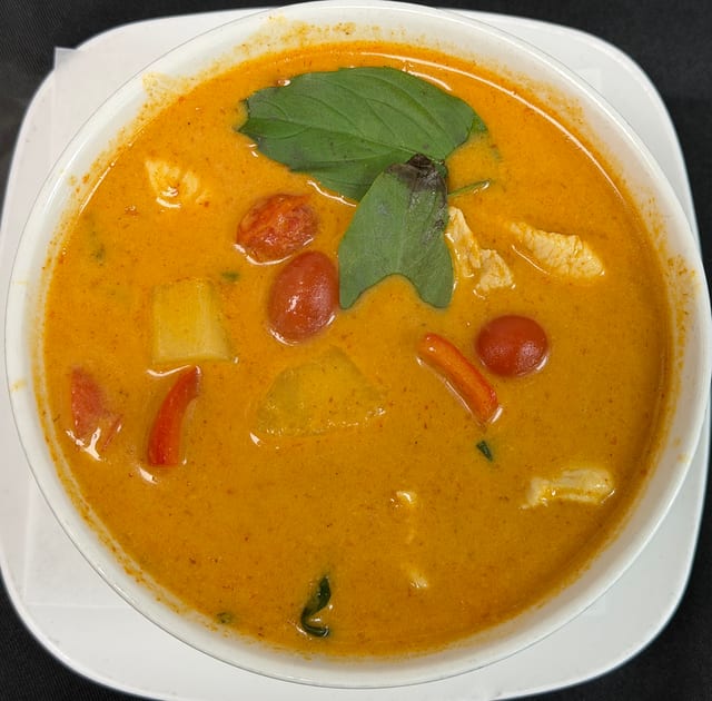Pineapple curry.