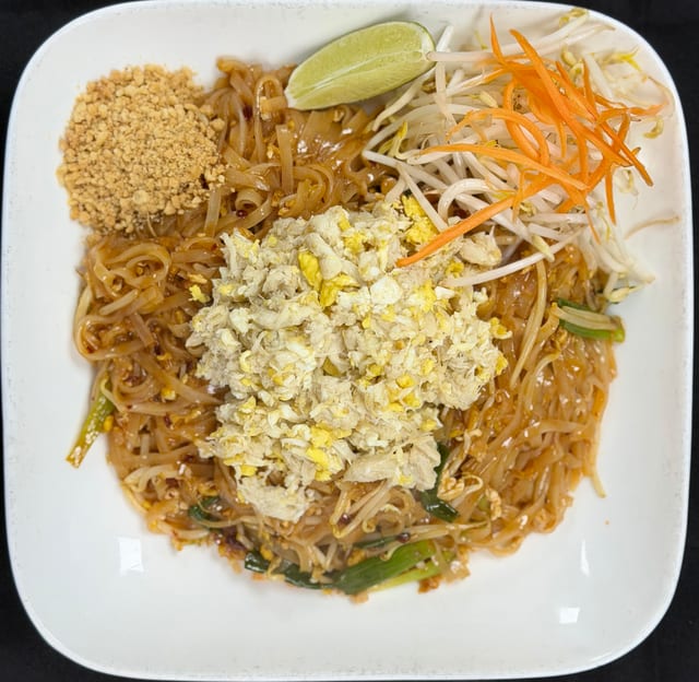 Crab Pad Thai.