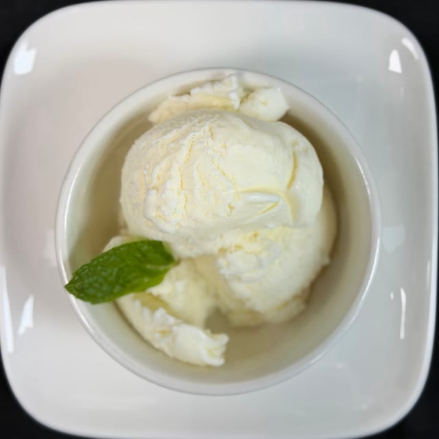 Coconut Ice Cream.